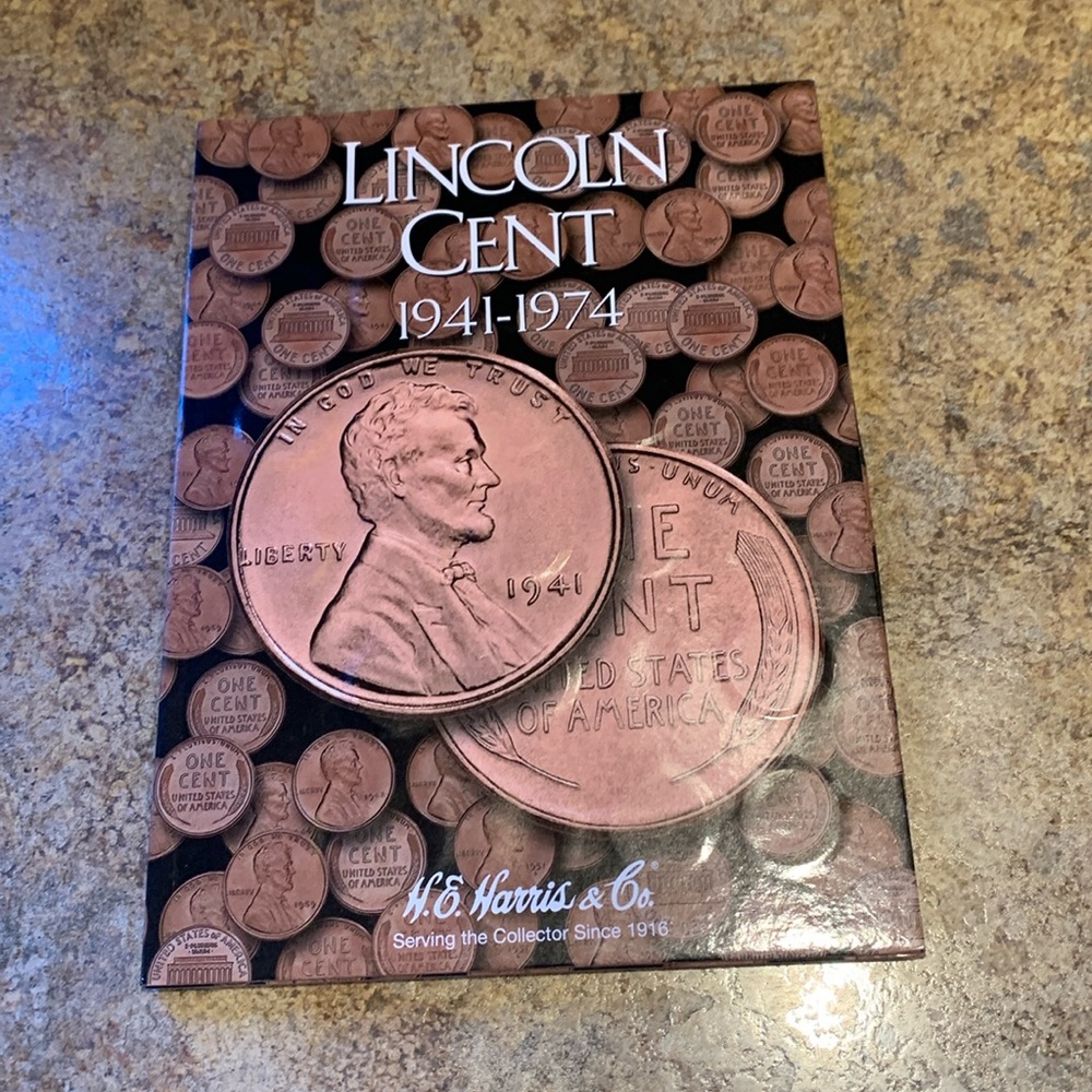 Lincoln Cent Album 1941-1974